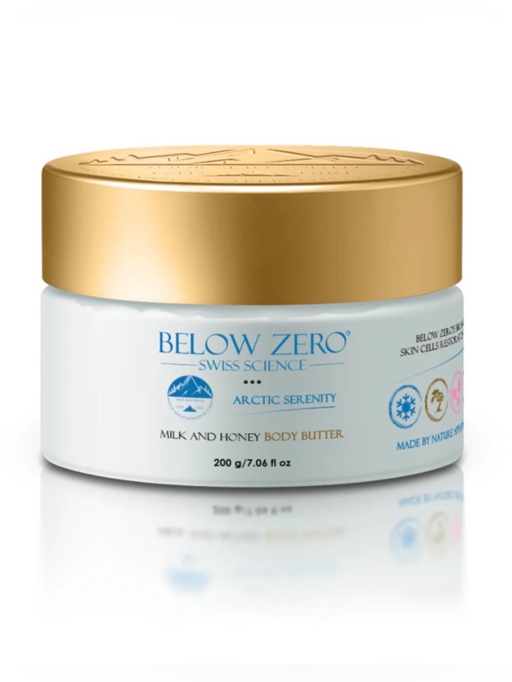 Arctic Serenity Milk & Honey Body Butter — Gold
